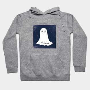 sad cute ghosted aesthetic starry sky Hoodie